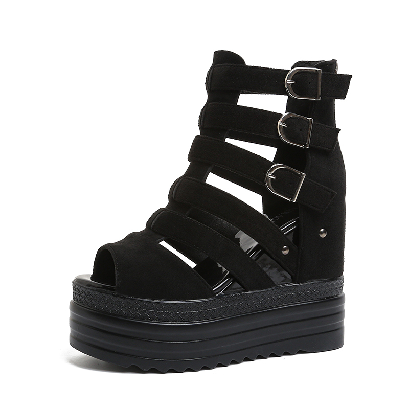 Wedge Espadrille Women - Sandalias de cuero de verano para