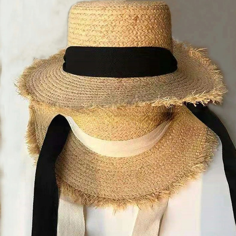 Sombrero de sol tejido de rafi - Hat Floppy Wide reseña y precio