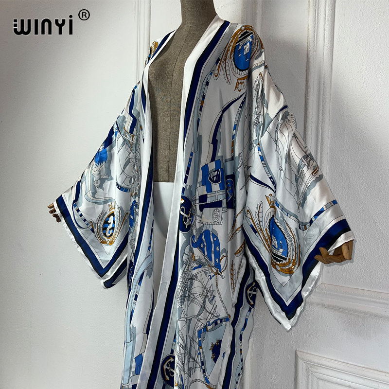 WINYI kimono caftán de verano  - Cover Up Kaftan reseña y precio