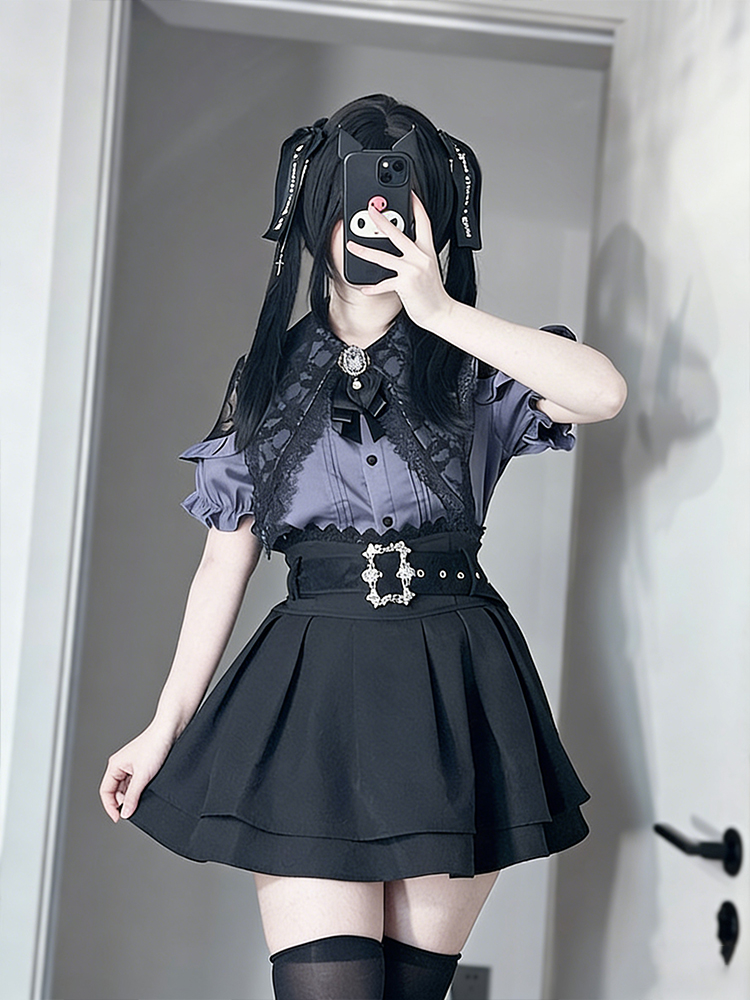Conjunto de dos piezas de cami - Blouse Off Shoulder reseña y precio