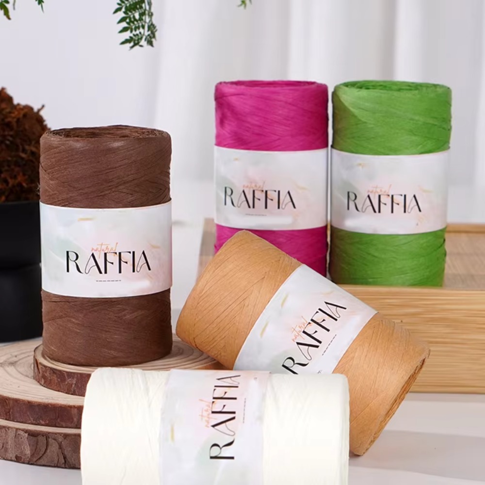 Hilo de Rafia Multicolor para  - Crochet Bag Raffia reseña y precio