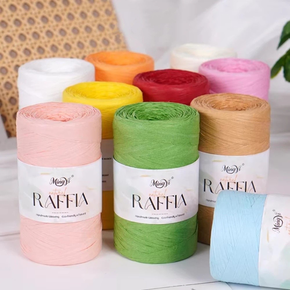 Hilo de Rafia Multicolor para  - Crochet Bag Raffia reseña y precio