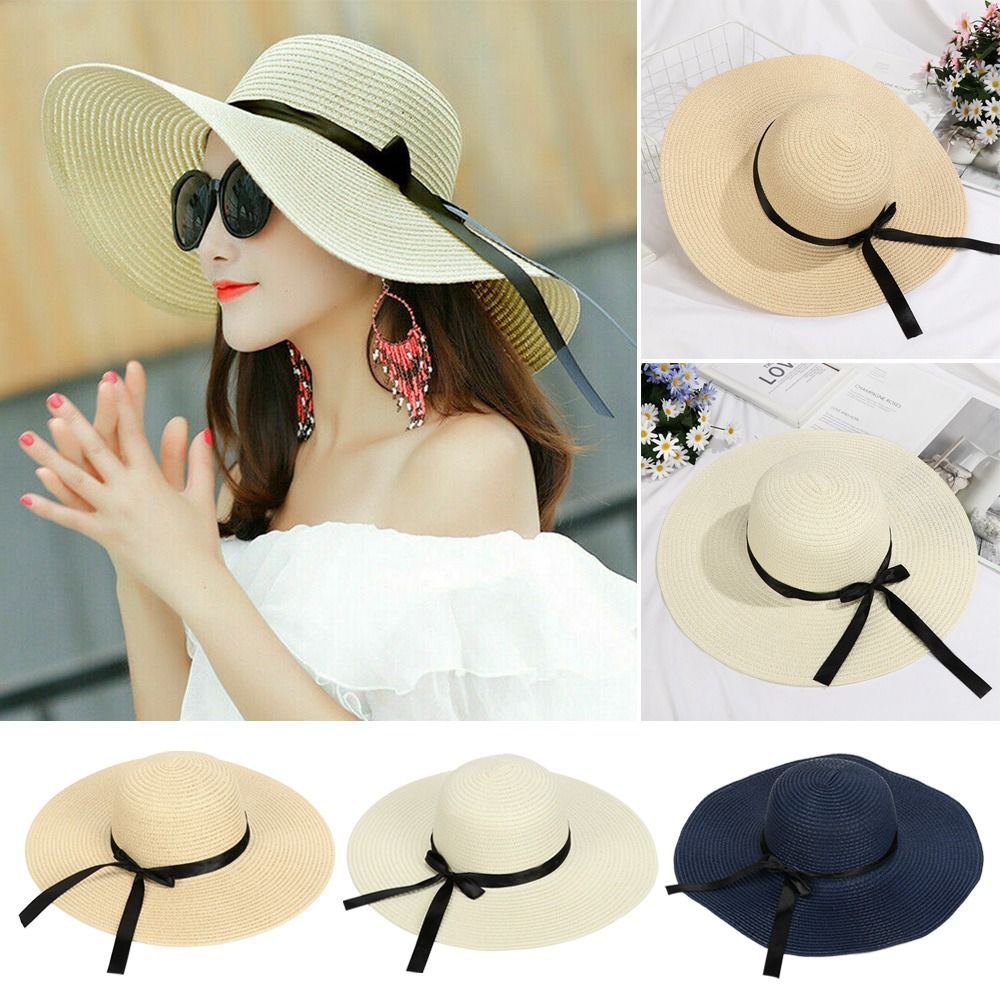 Sombrero de paja flexible para - Hat Floppy Wide reseña y precio