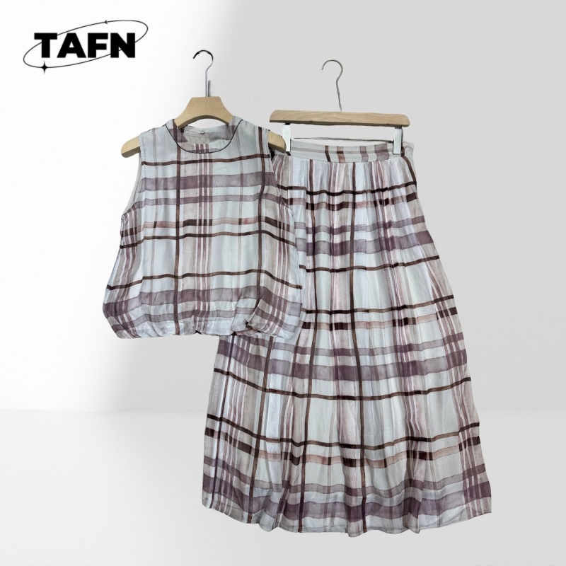 Conjunto elegante de dos pieza - Midi Skirt Floral reseña y precio