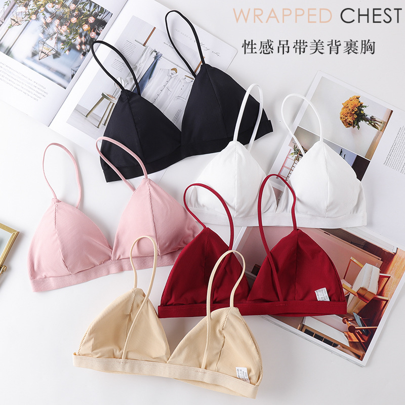 Sujetador deportivo sin costur - Bralette Triangle Set reseña y precio