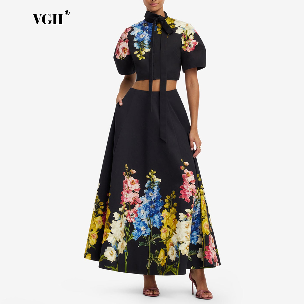 VGH Elegante Conjunto de Dos P - Midi Skirt Floral reseña y precio